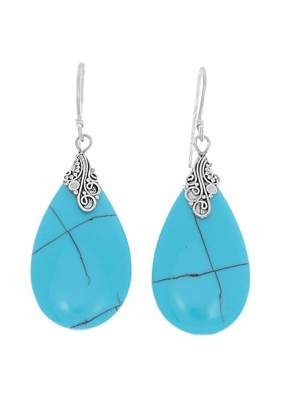 Sterling Silver Turquoise Earrings